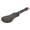 Generique Paddle en simili Star noir-rouge 35cm